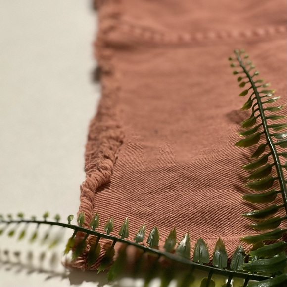 Mustard Seed Medium Burnt Pink Midi Skirt - Picture 6 of 9